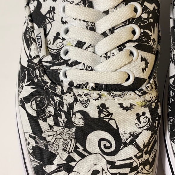 NWT Vans Authentic Disney The Nightmare Before Christmas 10.5